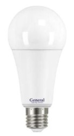 Светодиодная лампа General E27, 20W, 4500K