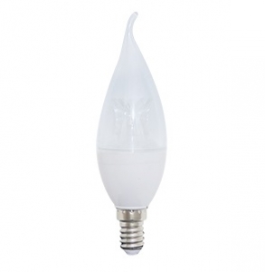 Светодиодная лампа (Свеча) Ecola E14, 8W, 2700K