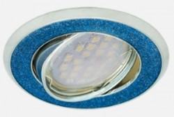 Точечный светильник Ecola синий (FB1614EFY)