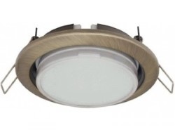 Точечный светильник Ecola бронзовый (FN53P2ECB)