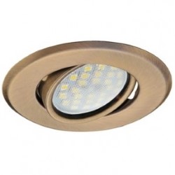 Точечный светильник Ecola бронзовый (FB1603EFS)