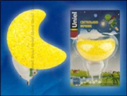 Детский светильник Uniel желтый (И10331)