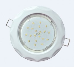 Точечный светильник Ecola белый (FW81H4ECB)