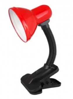 Настольная лампа Ultraflash красная (E12364)