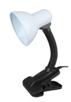 Настольная лампа Ultraflash белая (E12370)