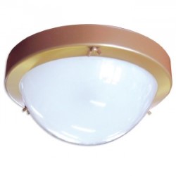 Влагозащищенный светильник Терма золотой (EL1005500575)