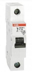 Автоматический выключатель 1P 40А С SH201L 4.5кА (STOSH201LC40)