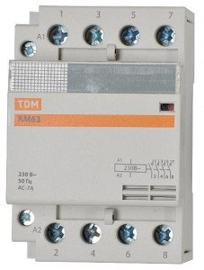 TDM КМ63/4-32А контактор модульный 3НО,1НЗ  