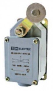 Концевой переключатель TDM  ВК-200-БР-11-67У2-2X с самовозвратом 16А 660В IP67 