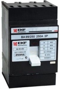 Автоматический выключатель EKF  ВА-99 250/160А 3P 35кА 