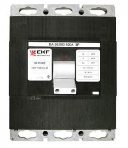 Автоматический выключатель EKF  ВА-99 800/630А 3P 35кА 