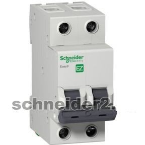 Schneider EASY 9 автоматический выкл. 2P 16А 4,5кА х-ка С 230В 