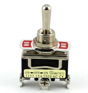 TDM 1322 (П2Т-2) перекл-тумблер вкл-откл-вкл. 2 гр контактов цена за шт.отгр кратно 10шт 