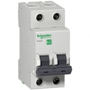 Schneider EASY 9 автоматический выкл. 2P 10А 4,5кА х-ка С 230В 
