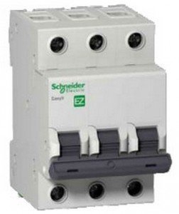 Schneider EASY 9 автоматический выкл. 3P 10А 4,5кА х-ка С 230В 