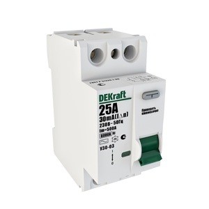 УЗО 2P, 40A/0,03A, 220-230V