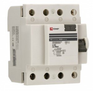 Дифавтомат EKF 2P, 40A/300A, 400V