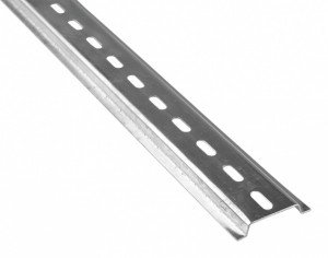TDM DIN-рейка оцинкованная сталь 110мм инд. штрихкод  