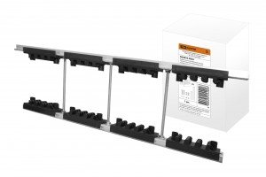 TDM Набор шинных держателей и крепежа НШД 4/5 T для 3Р системы шин 30-125 x 5 мм 
