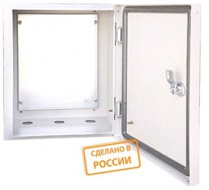 Щит распределительный с монтажной панелью стальной IP31
