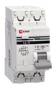 Дифавтомат 4P, 40A/300A, 400V