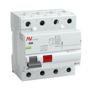 Дифавтомат EKF 2P, 40A/300A, 220-230V